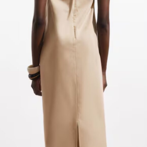 MANGO Long Dress w/ Sweetheart Neckline - NWT - Picture 2 of 3